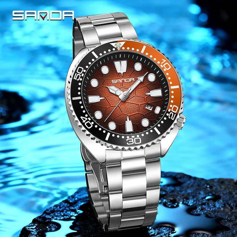 Zegarek męski SANDA Luxury Fas – Smartwatch Luxury Watches recenzja i cena