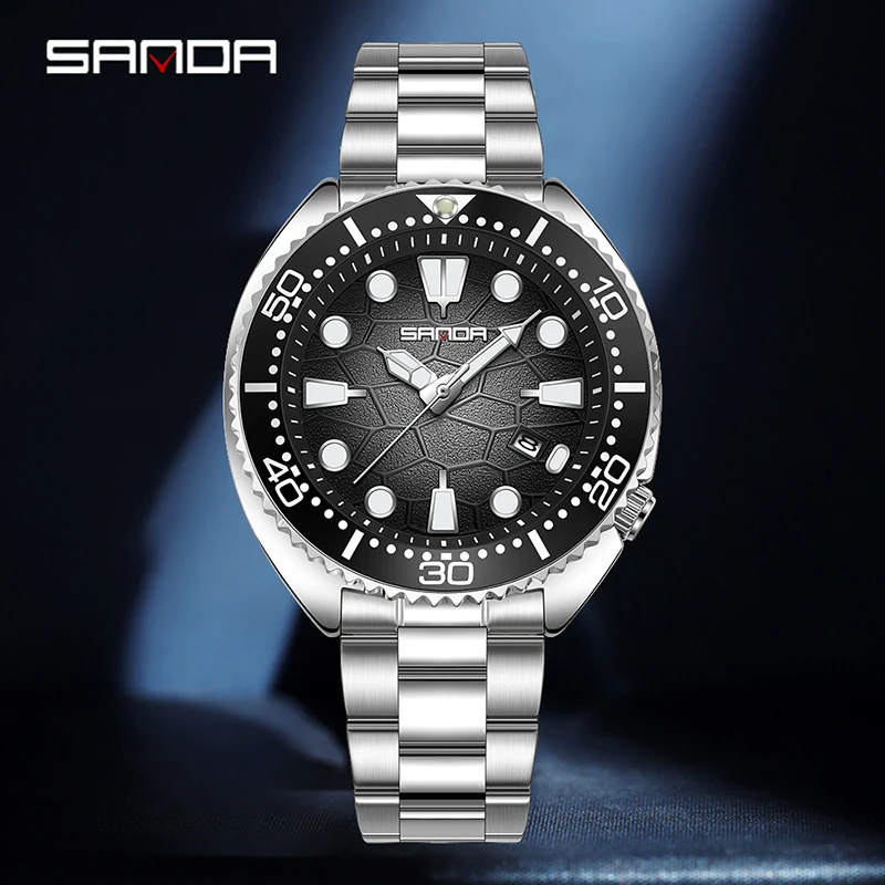 Zegarek męski SANDA Luxury Fas – Smartwatch Luxury Watches recenzja i cena