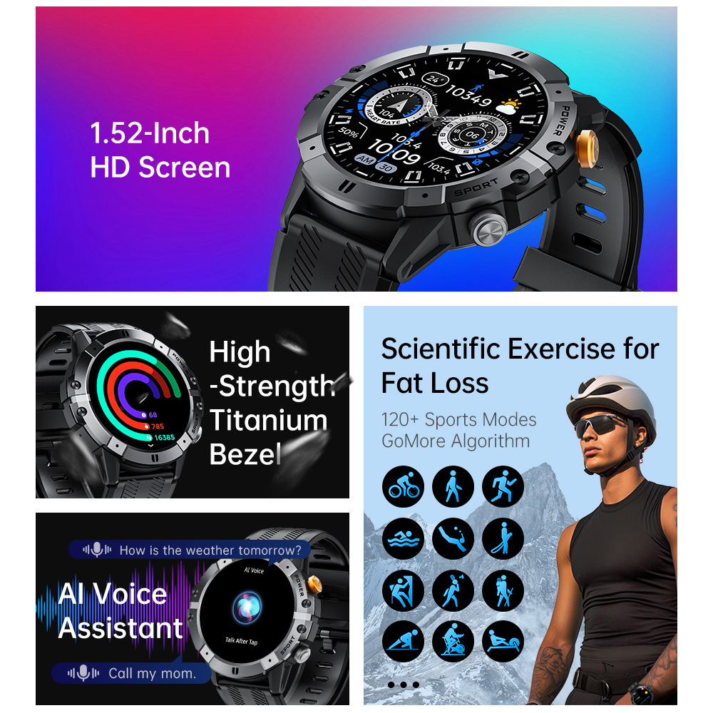 Zewnętrzny wojskowy smartwatch – Watch Iwo recenzja i cena