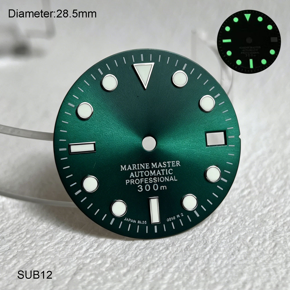Tarcza 28.5mm NH35 z logo S, t – Luminous Dial Face recenzja i cena