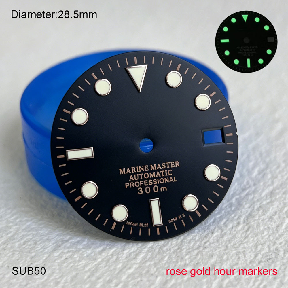 Tarcza 28.5mm NH35 z logo S, t – Luminous Dial Face recenzja i cena