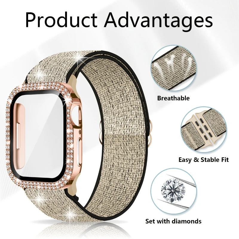 Pasek + etui do Apple Watch 45 – Smartwatch Apple Watches For Women recenzja i cena