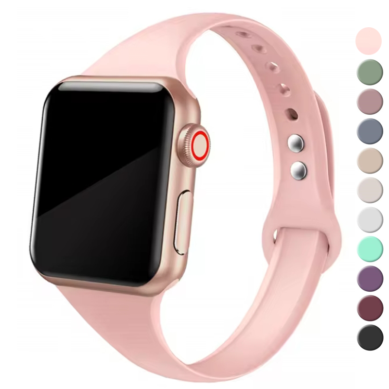 Smukły pasek do zegarka Apple  – Smartwatch Slim Watches For Men recenzja i cena