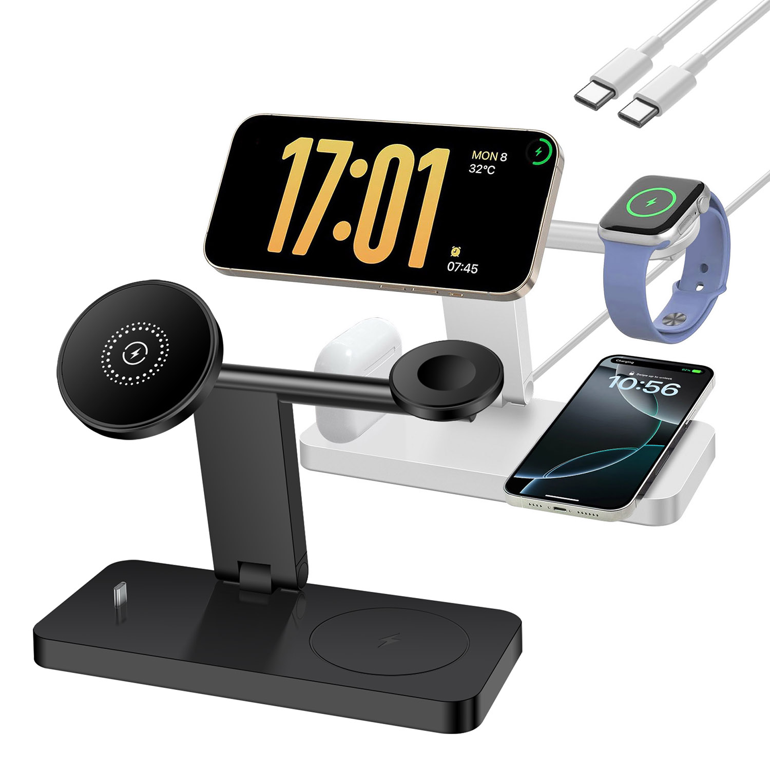 Magnetyczna bezprzewodowa stac – Smartwatch Watches For Iphone recenzja i cena