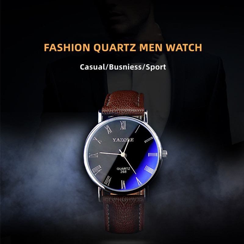 Zegarek męski YAZOLE, modny, u – Smartwatch Slim Watches For Men recenzja i cena