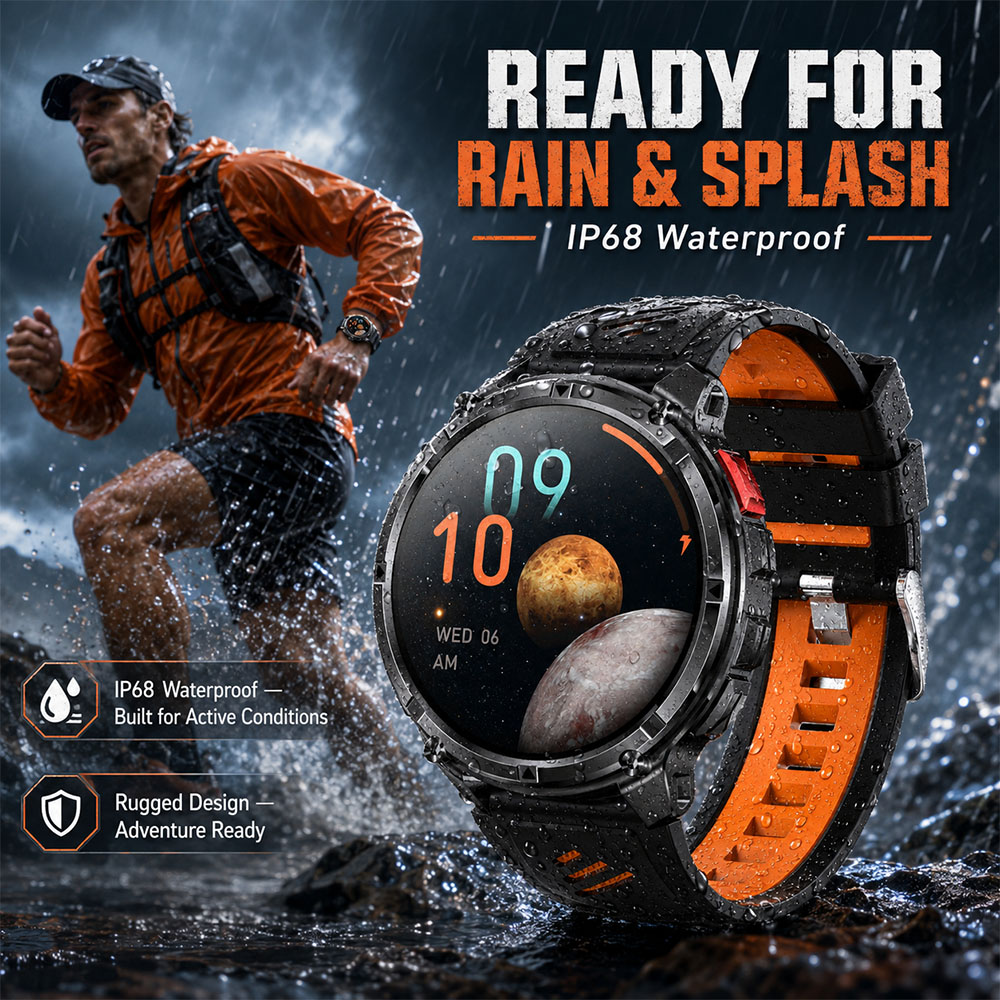 YAOCX Smartwatch AMOLED dla mę – Smartwatch Rugged Watches For Men recenzja i cena