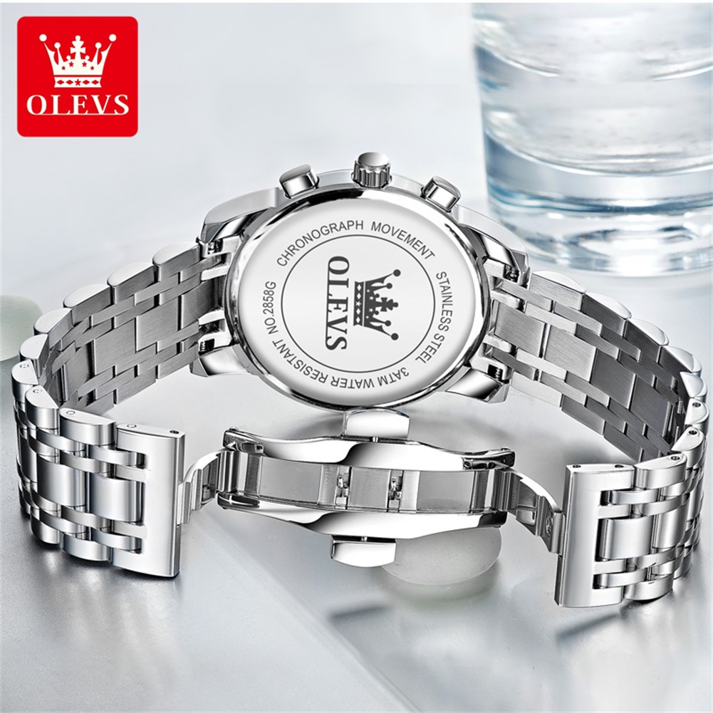 OLEVS Popularne męskie zegarki – Analog Quartz Watch recenzja i cena