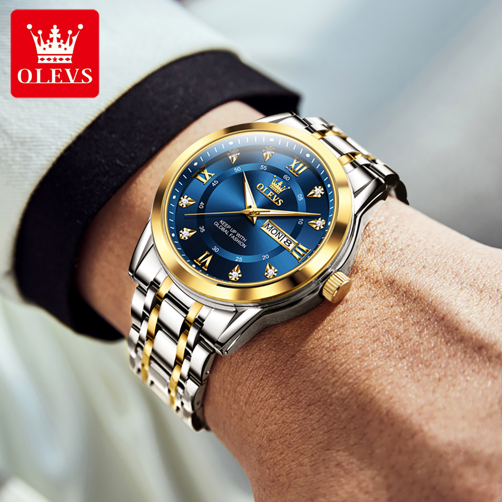 OLEVS Marka Modne męskie zegar – Analog Quartz Watch recenzja i cena