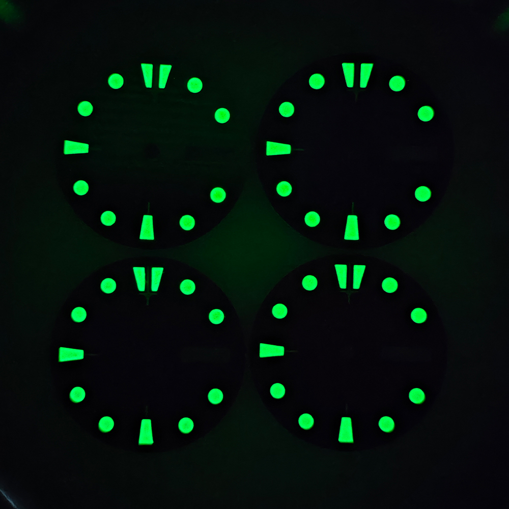 Tarcza NH35 28.5mm, zielona, l – Luminous Dial Face recenzja i cena