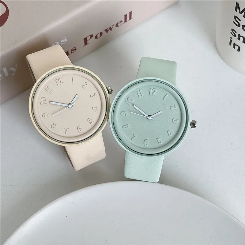Makaron seria kolorowa damski  – Minimalist Thin Watch recenzja i cena