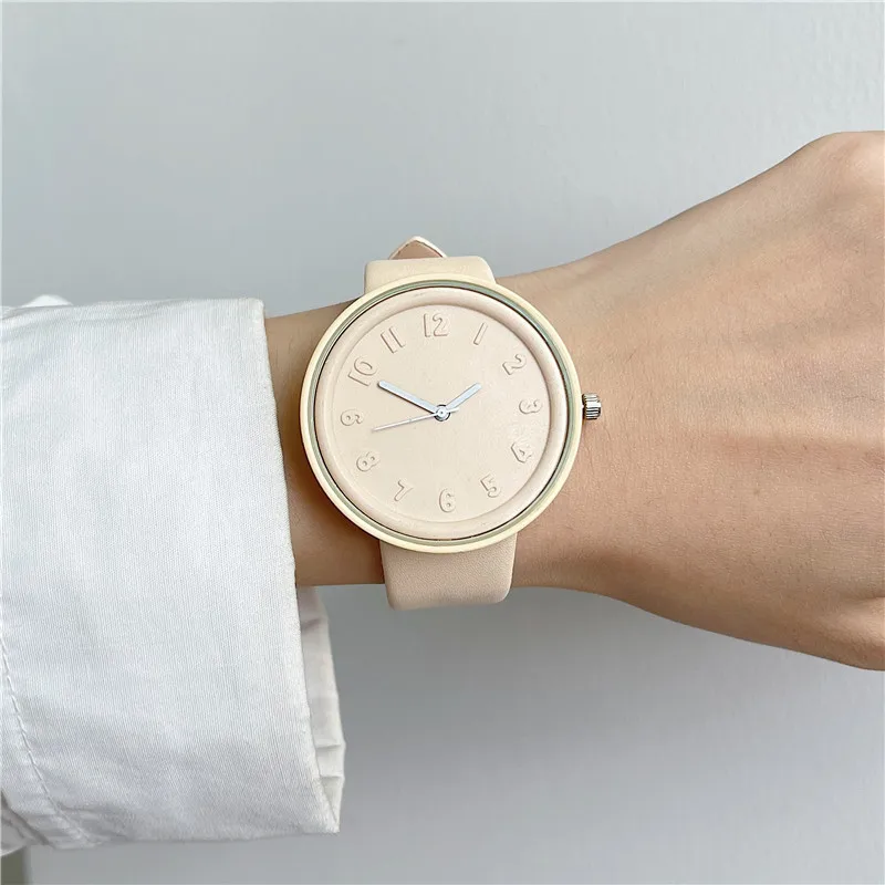 Makaron seria kolorowa damski  – Minimalist Thin Watch recenzja i cena