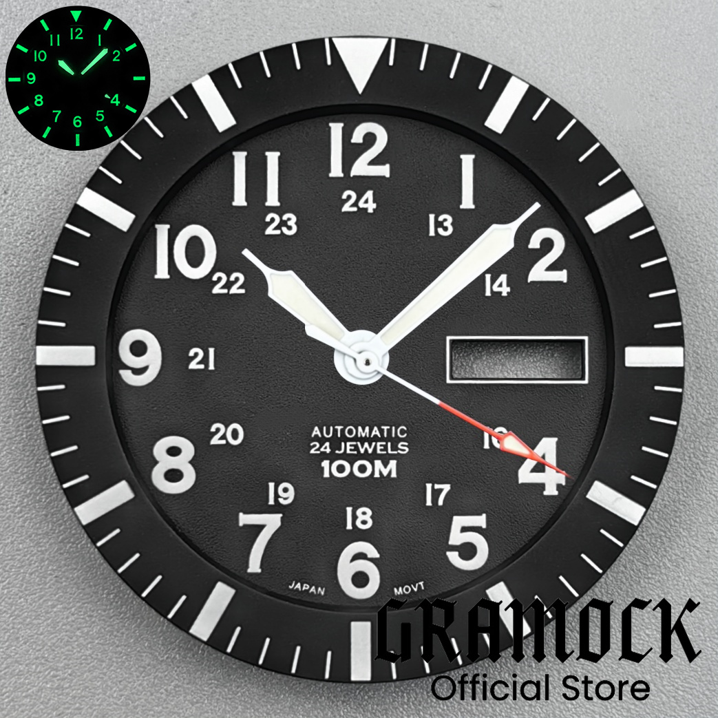 Tarcza Gramock Vintage NH36 34 – Luminous Dial Face recenzja i cena