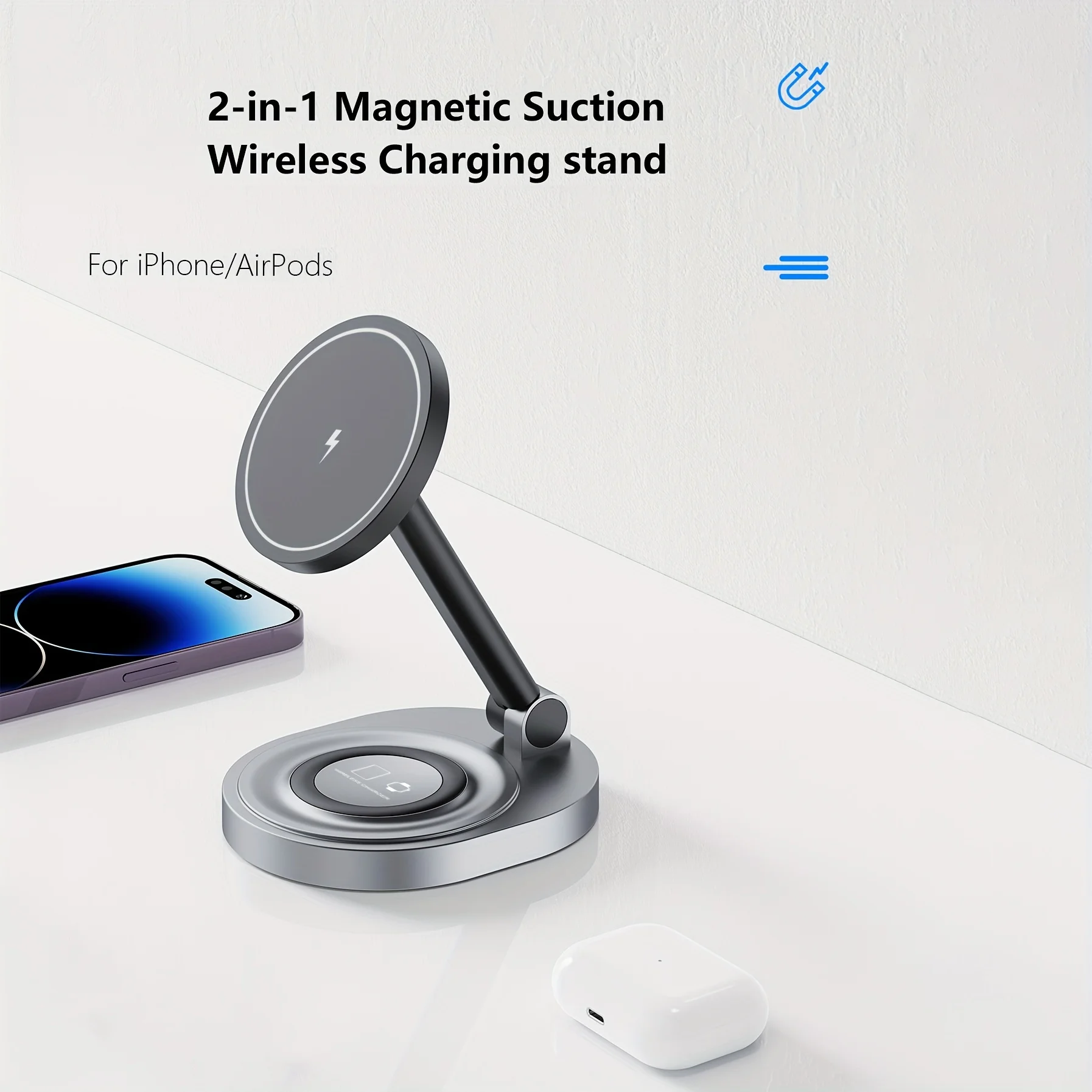 Magnetyczna podstawka do ładow – Smartwatch Watches For Iphone recenzja i cena