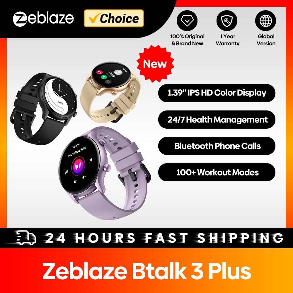 Nowy Zeblaze Btalk 3 Plus Smar – Watches Ladies Smartwatch recenzja i cena