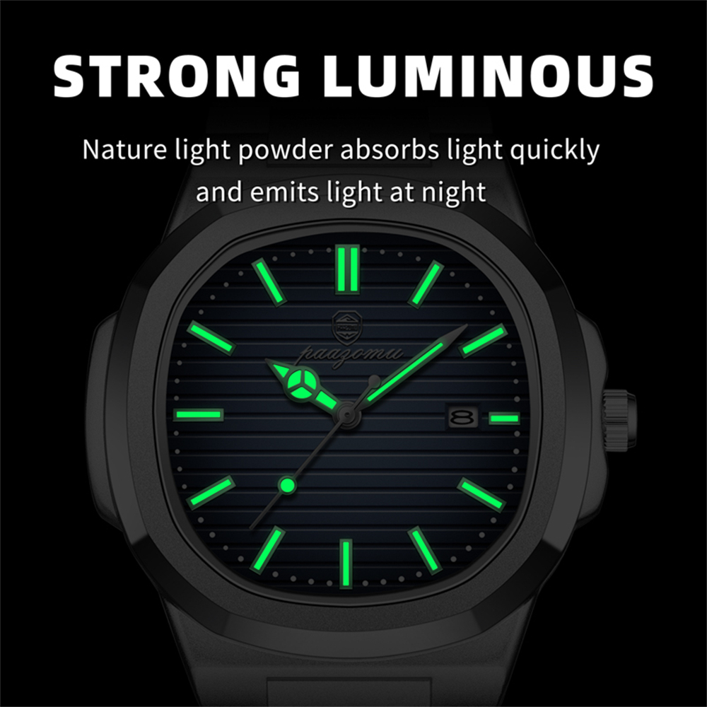PAAZOMU Męski Zegarek Kwarcowy – Smartwatch Luxury Watches recenzja i cena