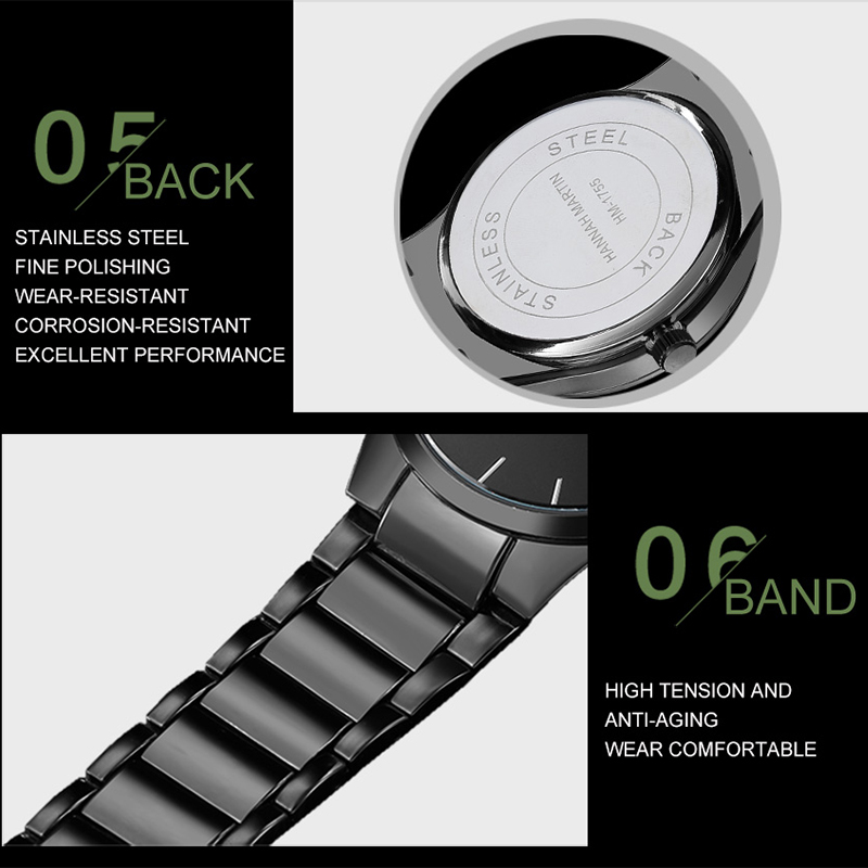 Moda dla mężczyzn Zegarek w st – Minimalist Thin Watch recenzja i cena