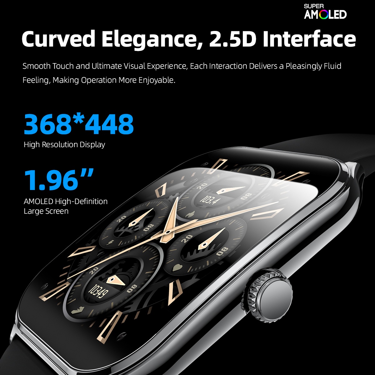 Moda Ultra-Slim Amoled Smartwa – Smartwatch Slim Watches For Men recenzja i cena