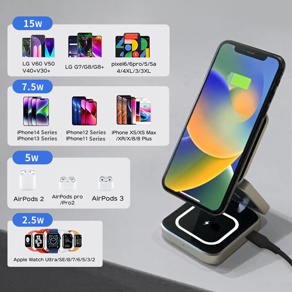Składana magnetyczna ładowarka – Smartwatch Watches For Iphone recenzja i cena