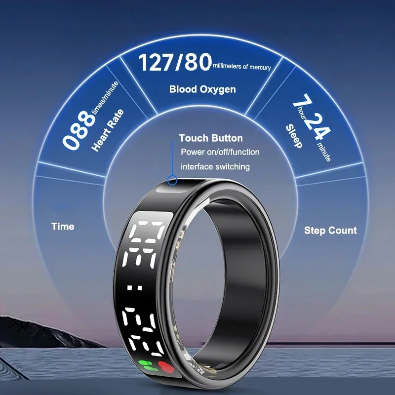 Inteligentny pierścień dla męż – Smartwatch Sports Watches For Men recenzja i cena