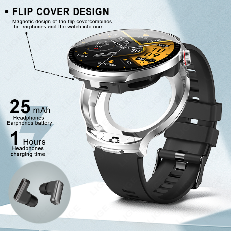 Męski smartwatch 2 w 1 z słuch – Smartwatch Noise Watches For Men recenzja i cena
