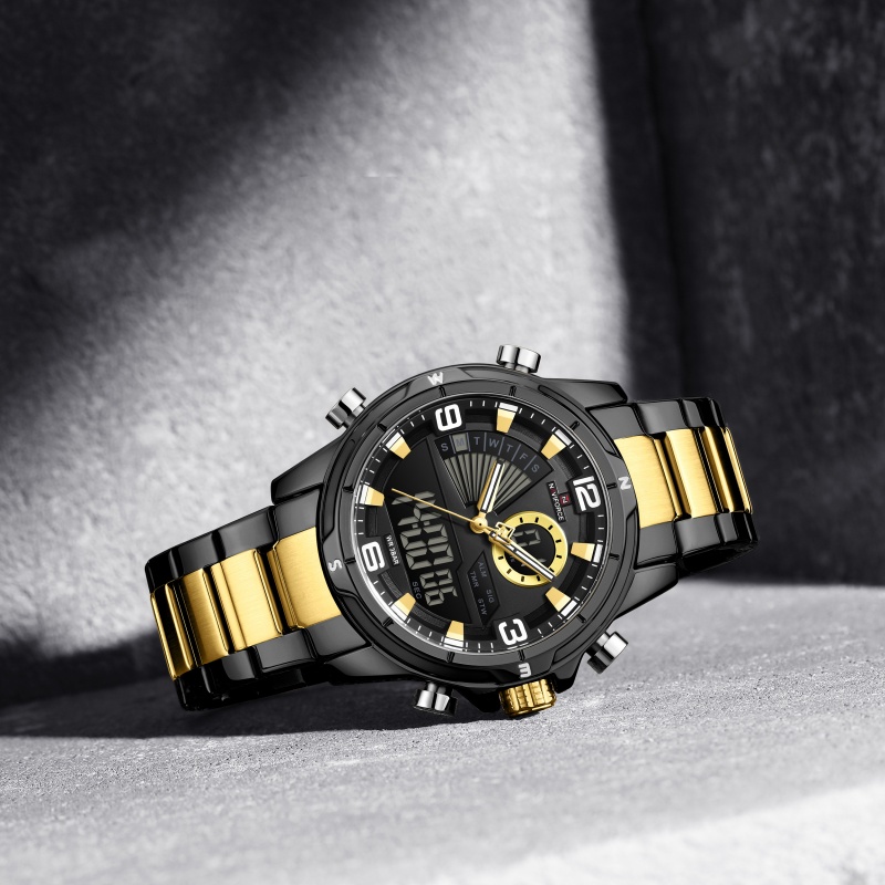 Zegarek męski NAVIFORCE z podw – Analog Quartz Watch recenzja i cena