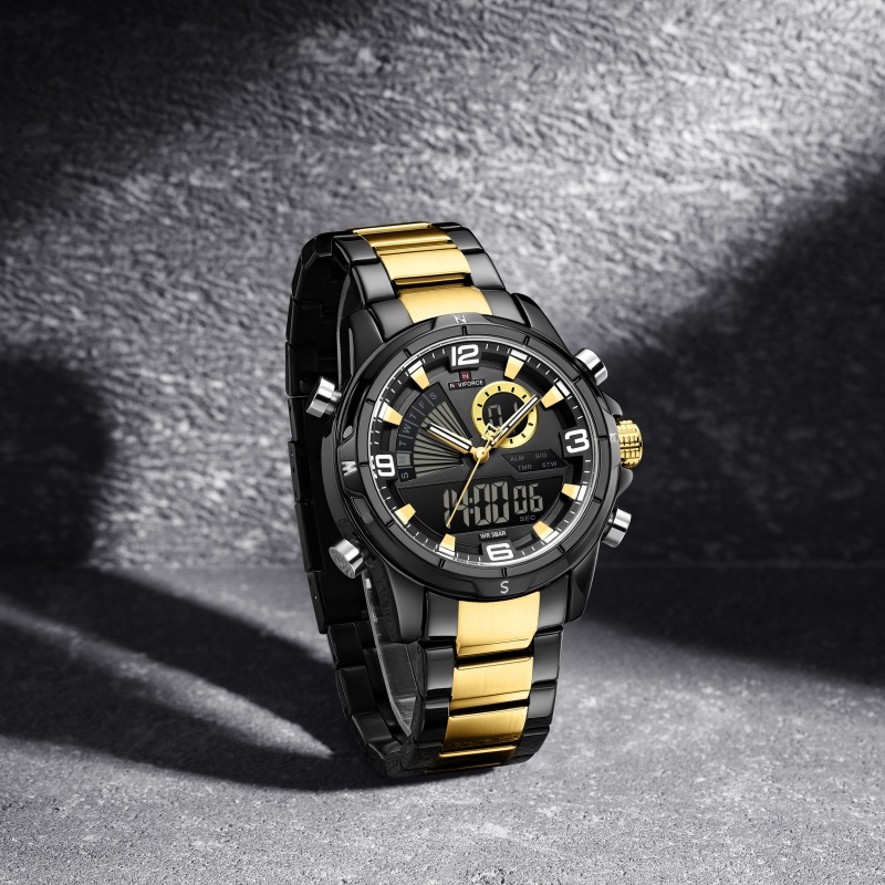 Zegarek męski NAVIFORCE z podw – Analog Quartz Watch recenzja i cena