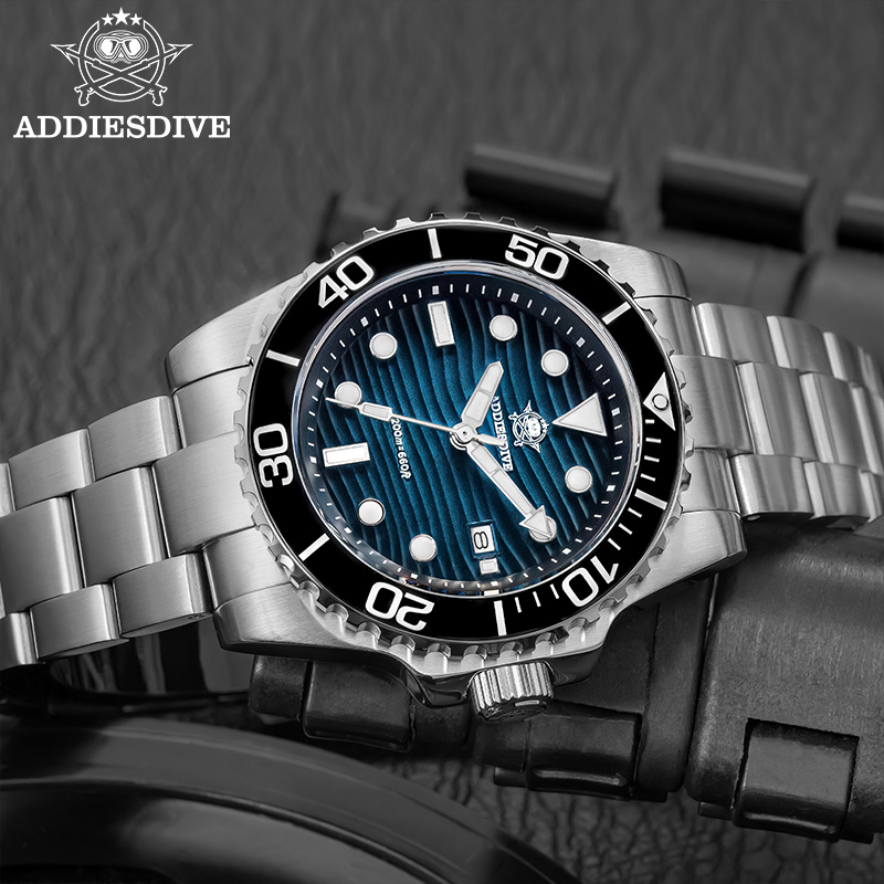 ADDIESDIVE Męski Zegarek Kwarc – Analog Quartz Watch recenzja i cena
