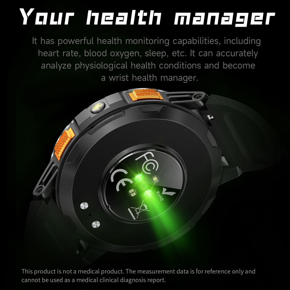 Nowy wytrzymały wojskowy intel – Smartwatch Rugged Watches For Men recenzja i cena