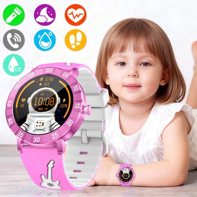 LIGE Dziecięcy Smartwatch HRV  – Smartwatch Watches Useful Gift For Boys recenzja i cena