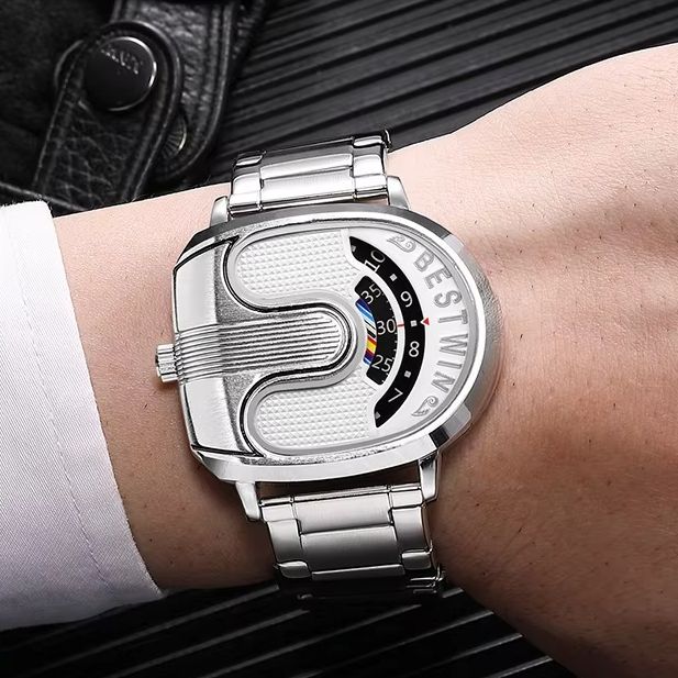 Złoty luksusowy zegarek kwarco – Smartwatch Luxury Watches recenzja i cena