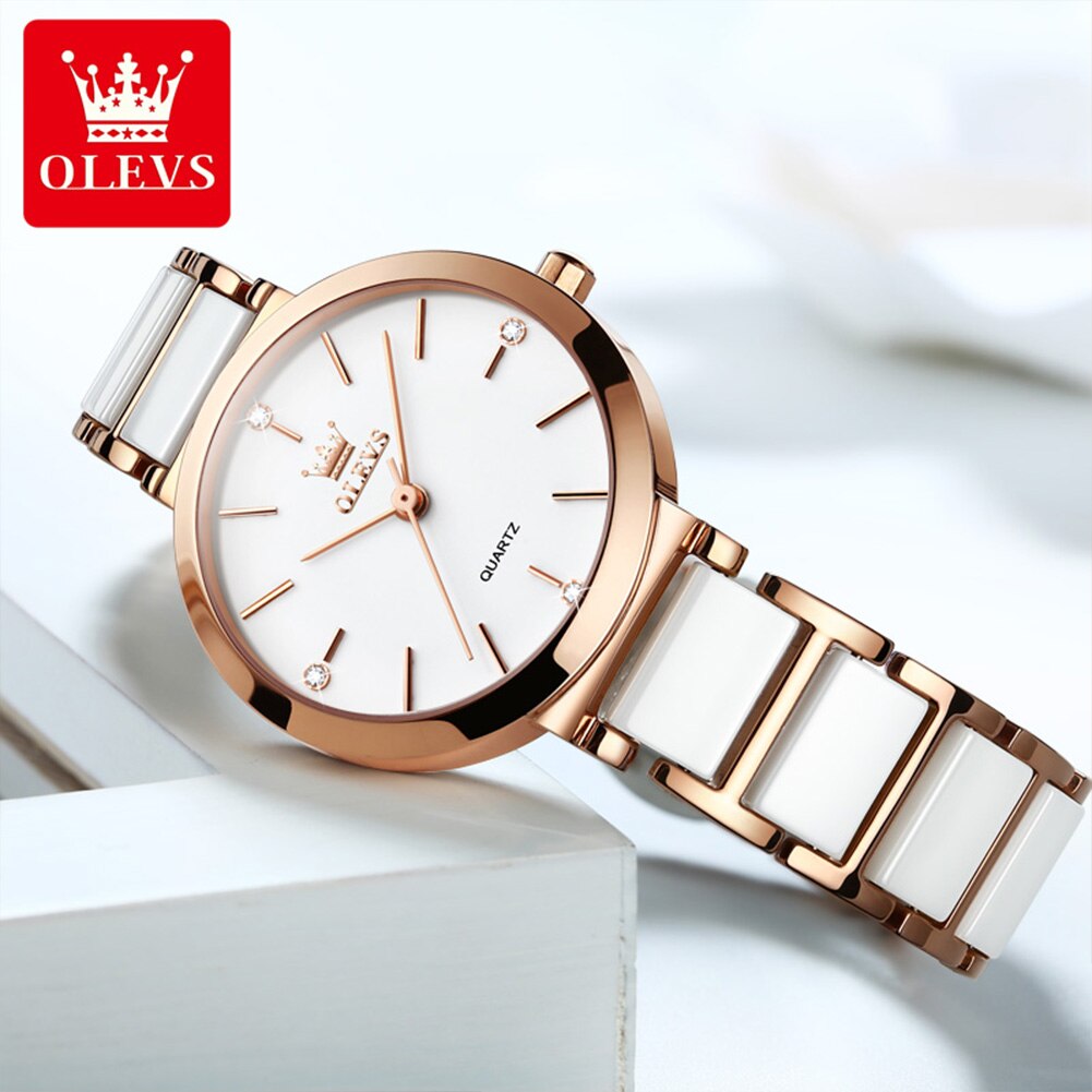 OLEVS modne zegarki damskie Re – Minimalist Thin Watch recenzja i cena
