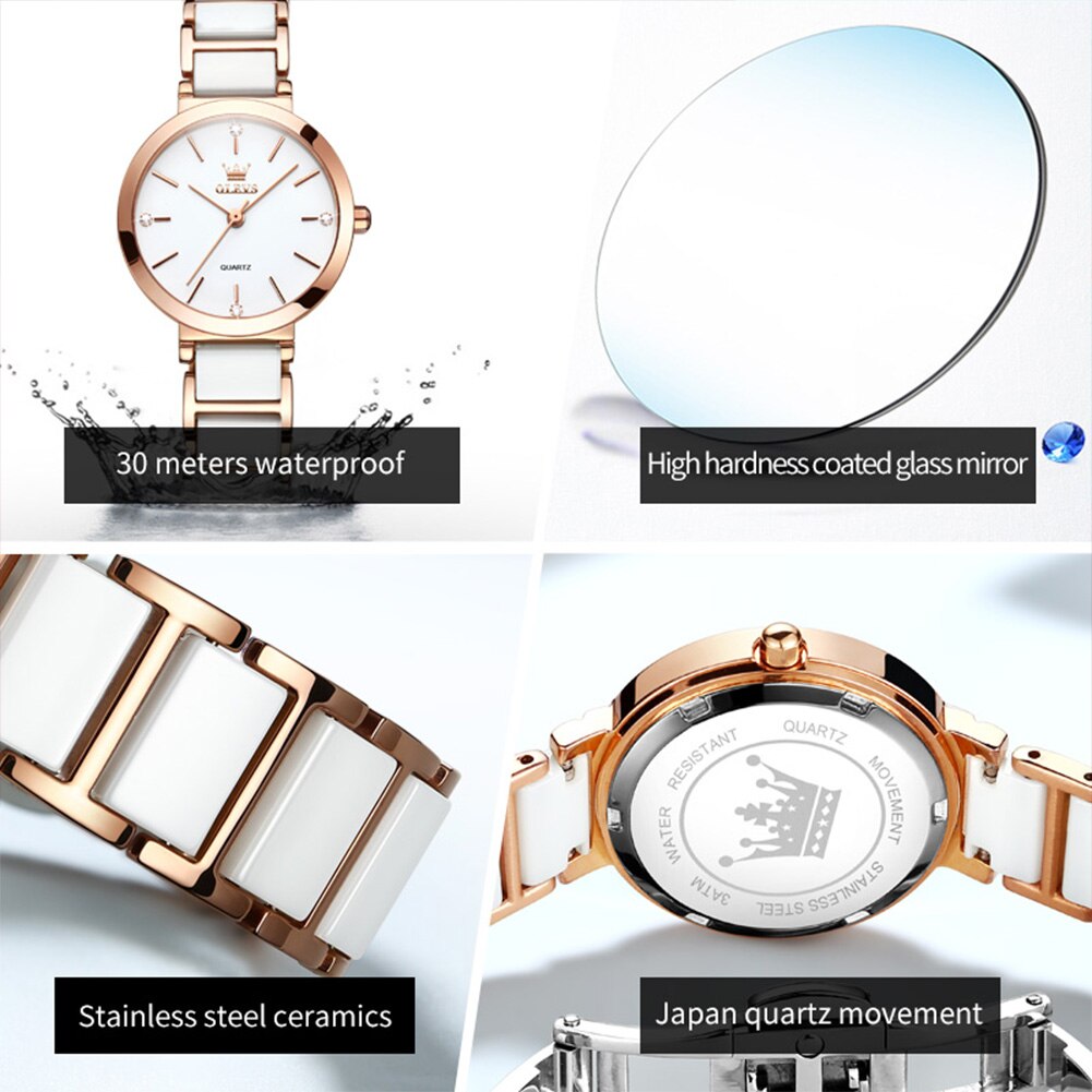 OLEVS modne zegarki damskie Re – Minimalist Thin Watch recenzja i cena