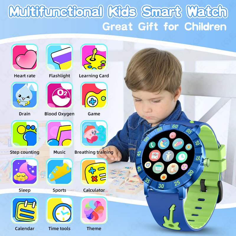 LIGE 2026 HRV Dziecięcy Smartw – Smartwatch Watches Useful Gift For Boys recenzja i cena