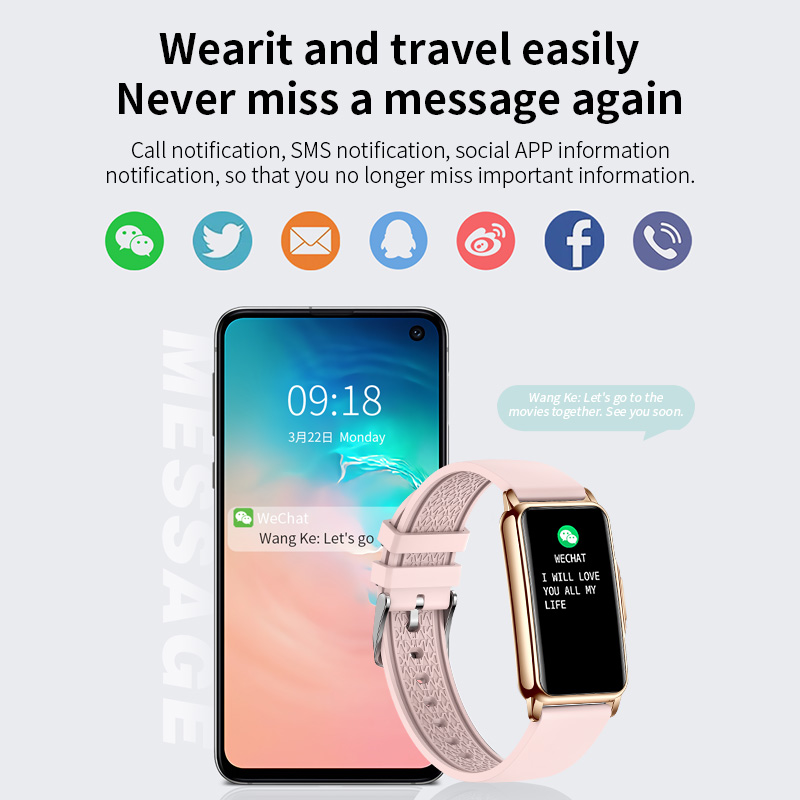 LIGE Krokomierz Bluetooth Smar – Watches Ladies Smartwatch recenzja i cena